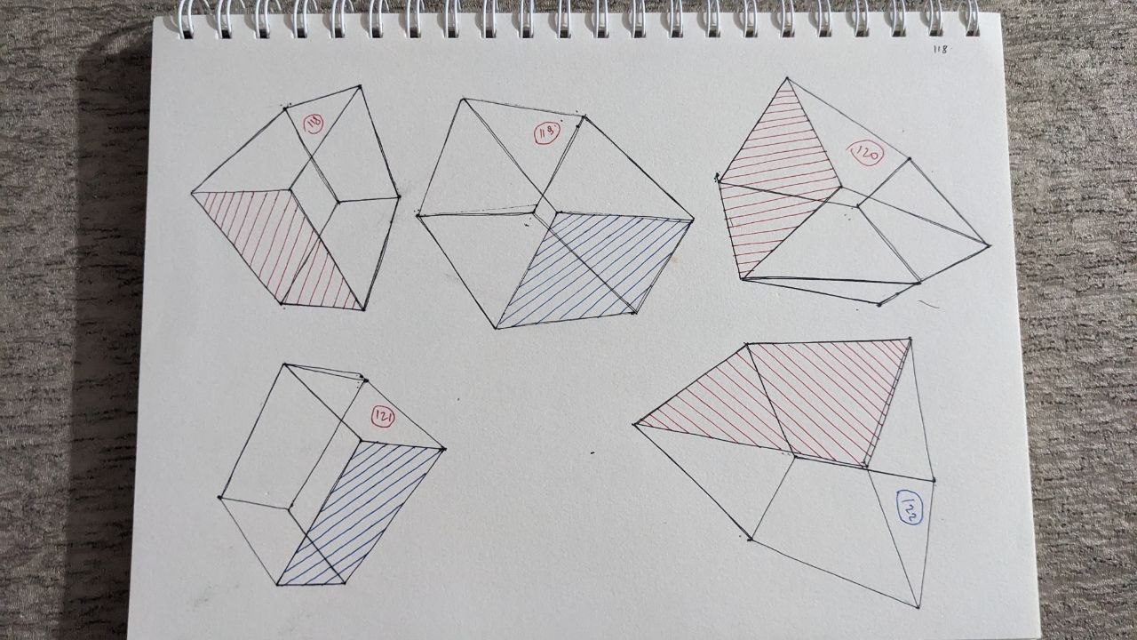 Boxes 118–122