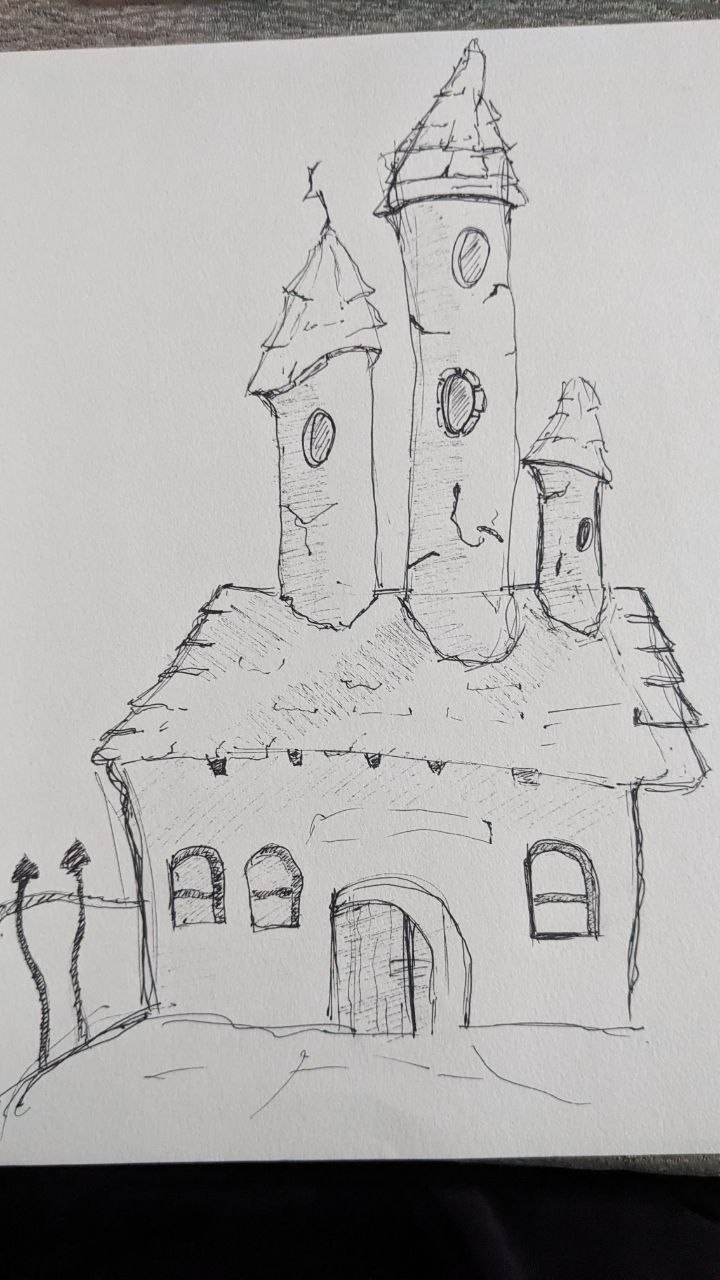 Castle sketch
